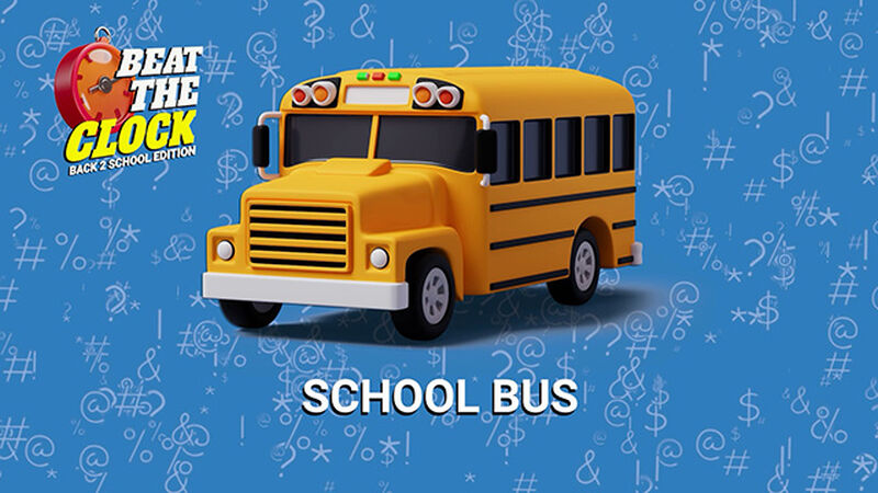 Beat the Clock: Back to School Edition